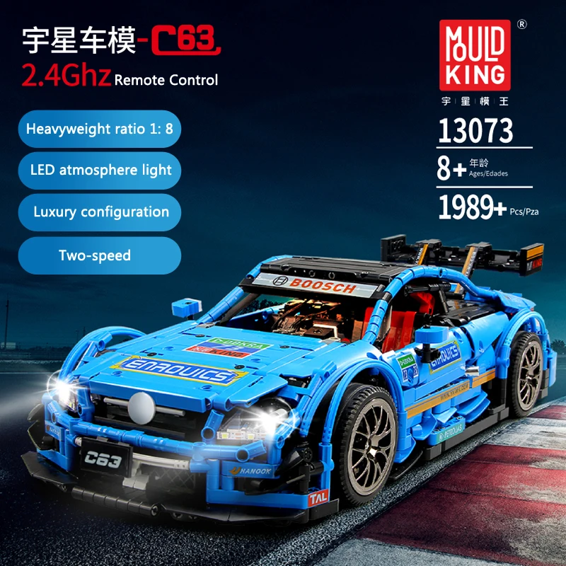1989 шт Строительные блоки Technic пульт дистанционного управления Benzs MOC-6687 RC модель