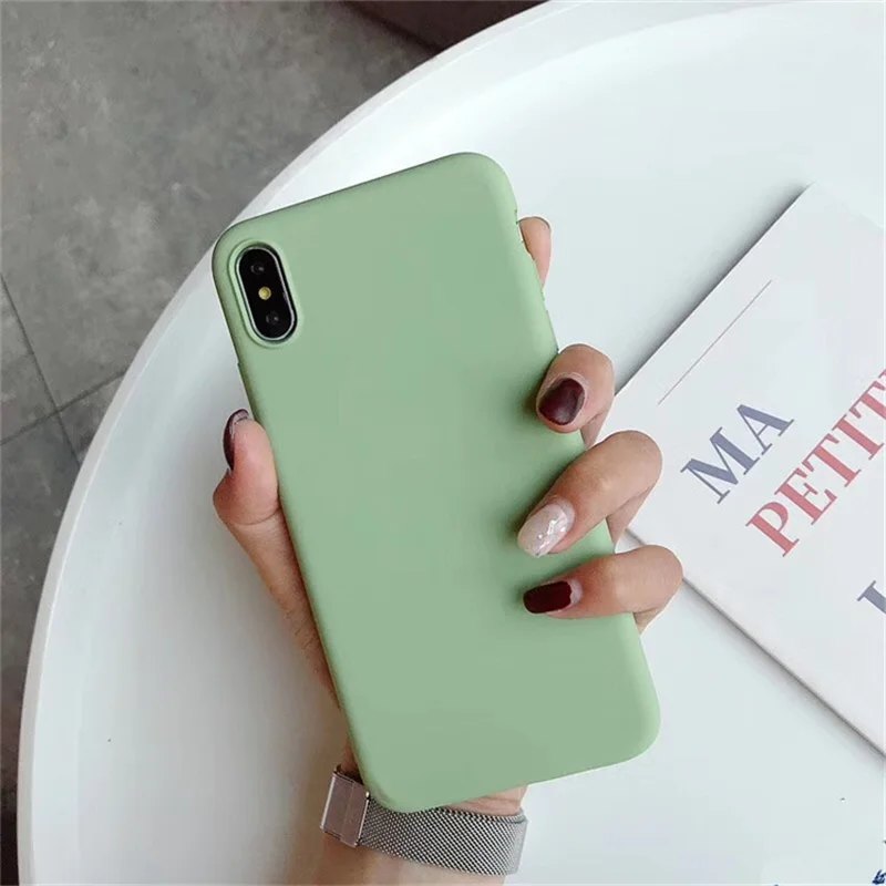 Ktggj-molv Матовый Силиконовый чехол для samsung Galaxy S10 Lite S10e S10 S9 S8 плюс S7 S6 Edge Note 9 8 5 M40 M30 M20 M10 простой Карамельный цвет чехол - Цвет: Ktggj-molv