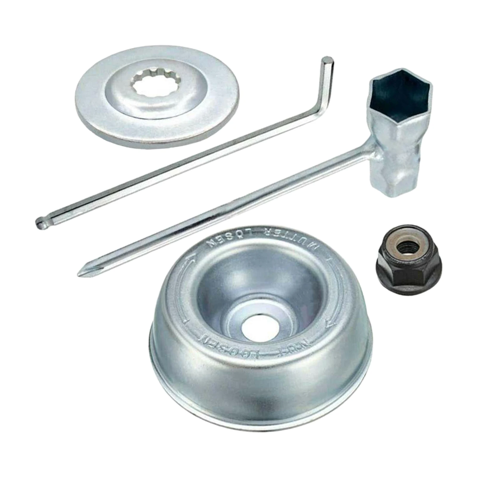 

Lawn Mower Trimmer Head Adaptor Kit Blade Adapter Attachment Washer Kit Replacement for Stihl String Trimmers Brush Cutter