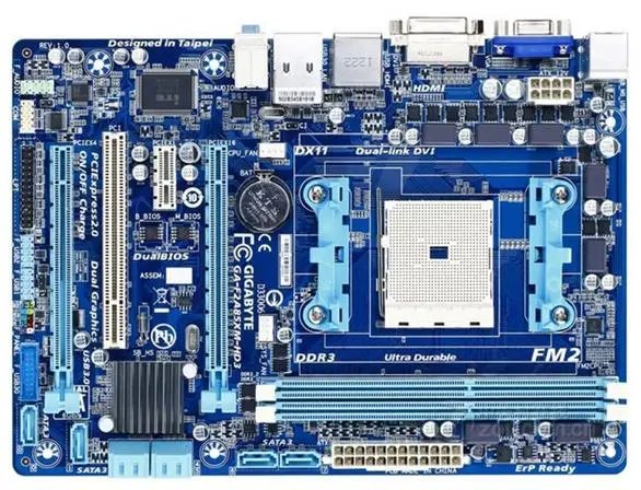 Gigabyte GA F2A85XM HD3 системная плата FM2 DDR3 A85X|Материнские платы| |