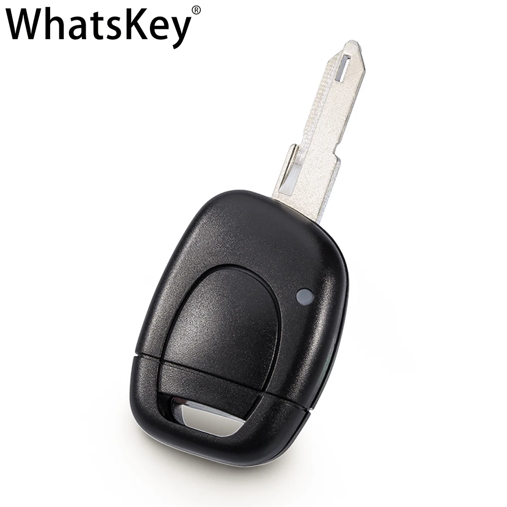 Сменный Чехол WhatsKey для Renault Megane Twingo Kangoo Master Clio 2001 2005 с 1 Кнопкой дистанционного