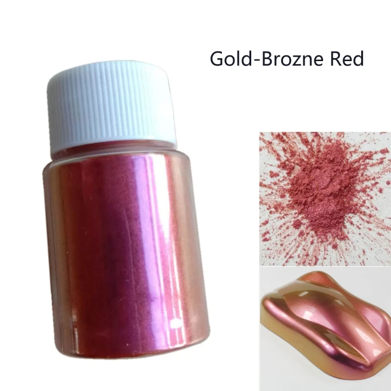 

2021 New 5Pcs Chameleon-Pigment Pearlescent Epoxy Resin Glitter Magic Discolored Powder 2020 trend