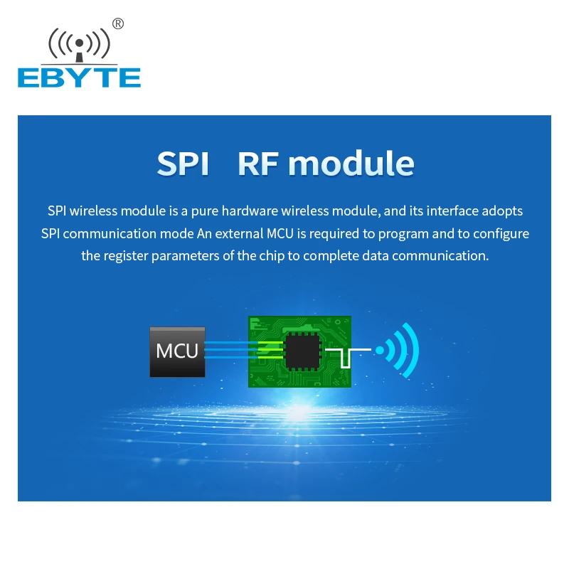 10PCS E04-400M16S S2-LP RF Wireless Transceiver Module 433M Low Power Consumption 470MHz Long Range Spi Module images - 6