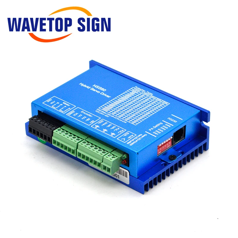 WaveTopSign NEMA 24 замкнутый контур шаговый двигатель 60HSE3N-D25 драйвер HSS60 Torqure 3.0N.m