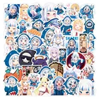 50 шт., водонепроницаемые наклейки для багажа, ноутбука, мотоцикла