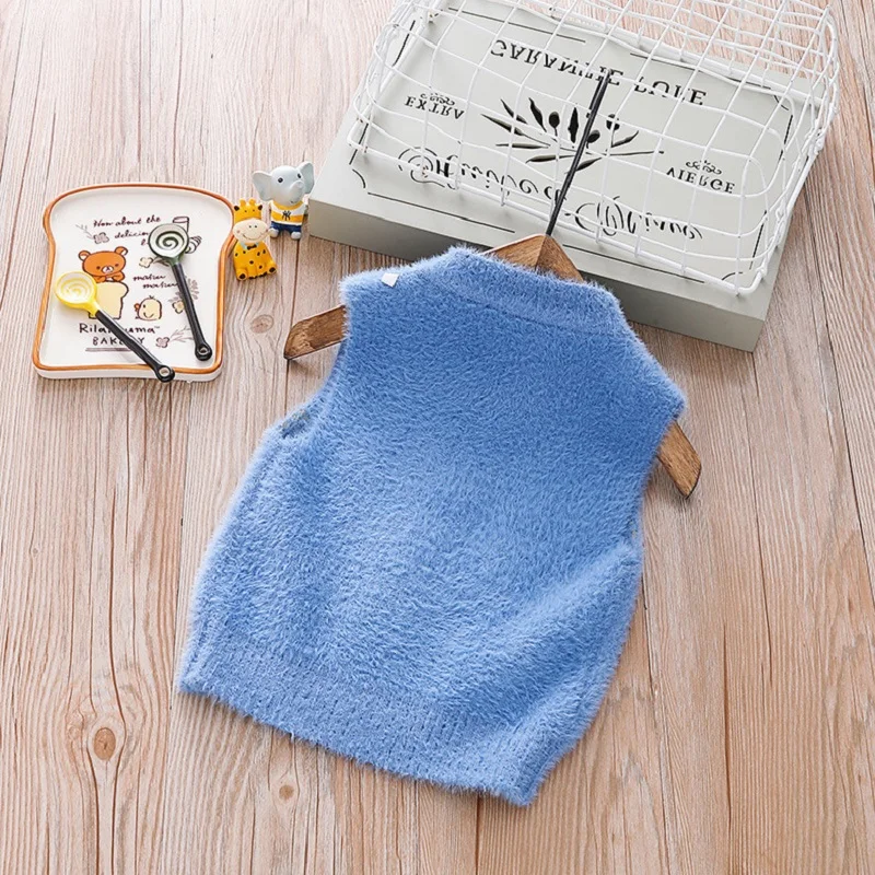 Осень-весна 2019 детские свитера милая трикотажная одежда для маленьких девочек