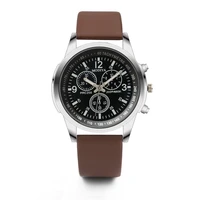 luxury fashion men watch leather band wrist business watch simple and stylish dress automatic wristwatch relogio masculino