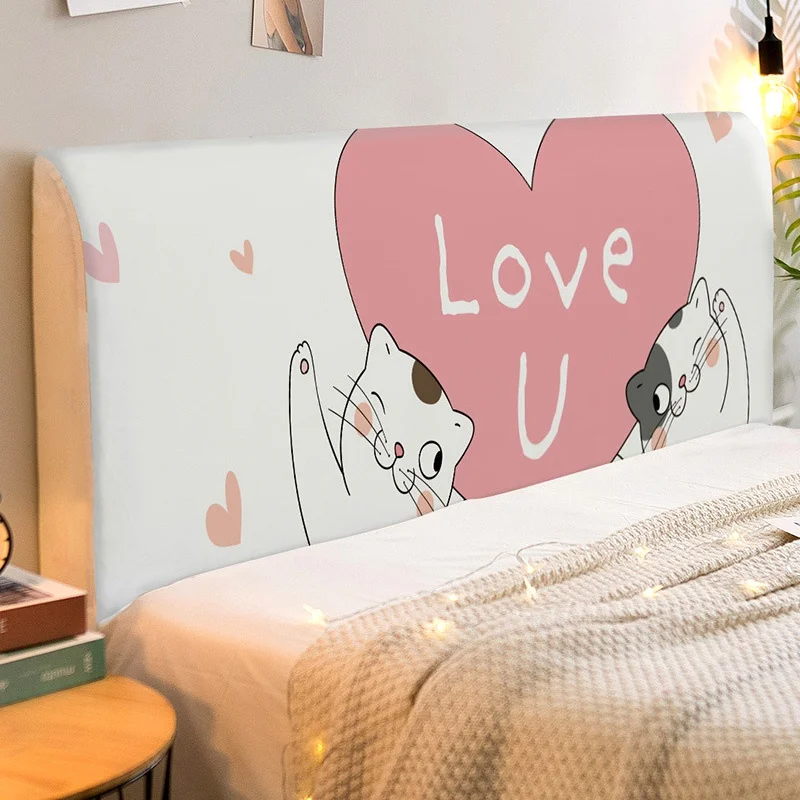 Эластичное женское Полноразмерное покрывало для кровати Мультяшные покрывала