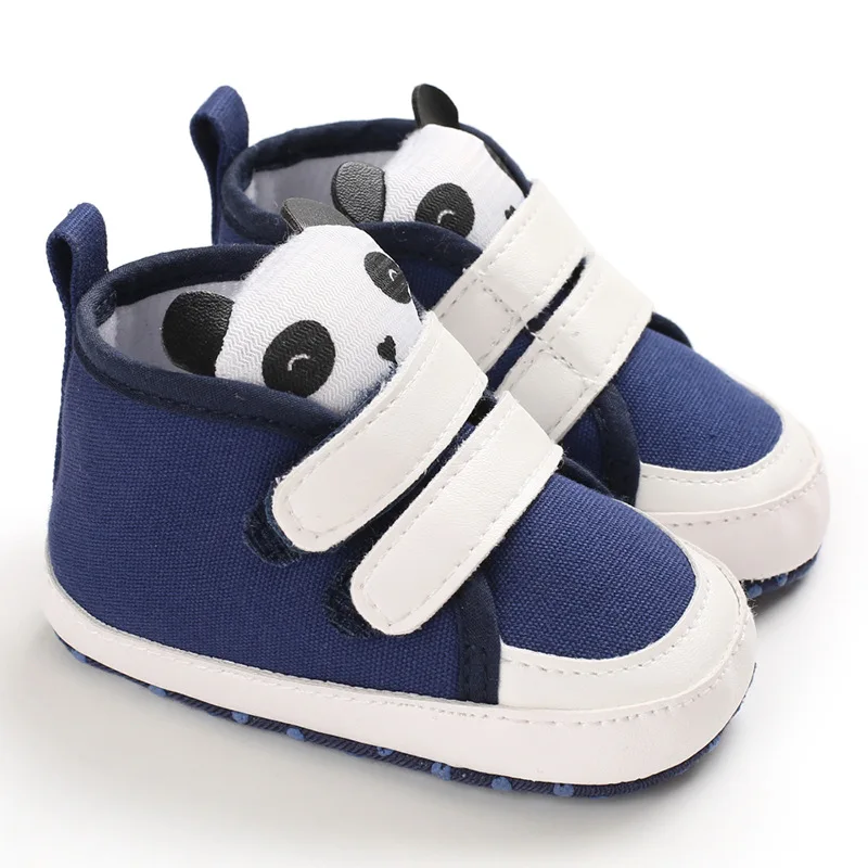

Baby Shoes Newborn Infant Baby Boys Girls Soft Prewalker Shoes Unisex Todder Kids Panda Casual Slip-On Cotton Flats Shoes