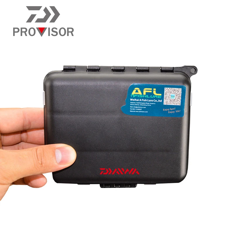 

2020 DAIWA Multifunctional Outdoor Fishing Plastic Waterproof Tool Box Fishing Accessories Box Storage Hook Storage Box