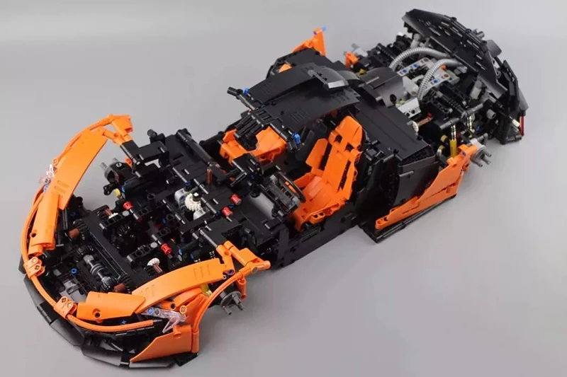 DHL 13090 Technic Car MOC-16915 McLaren P1 функция двигателя автомобильный набор строительных блоков Кирпичи 20087 детская Рождественская игрушка