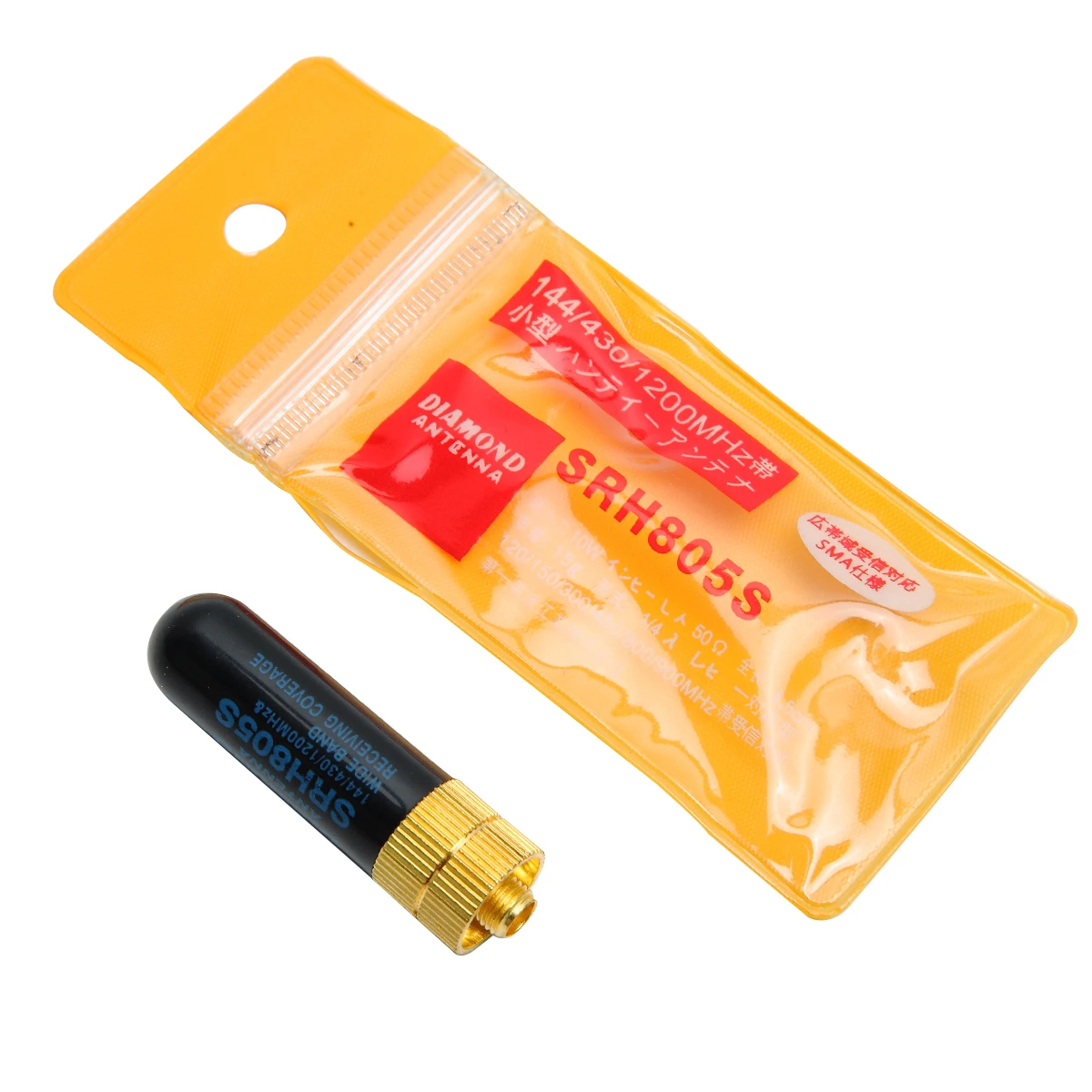 Алмазная SRH805S SMA Female Мини Короткая Двухдиапазонная VHF UHF Антенна SRH 805S для Baofeng UV 5R 82