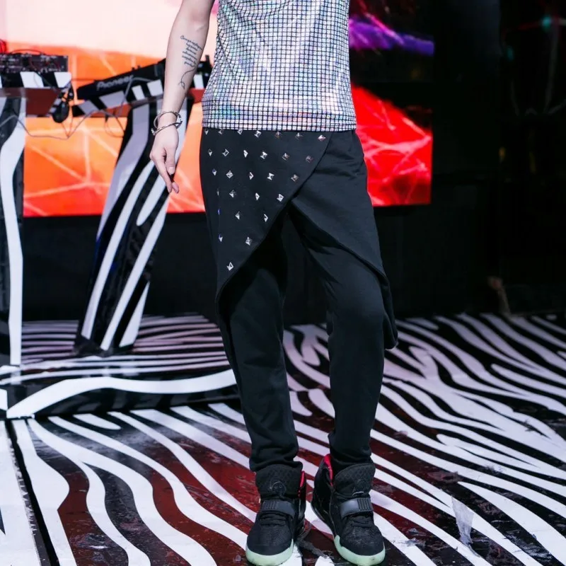 2020 новые осенние мужские повседневные брюки модные однотонные шаровары с