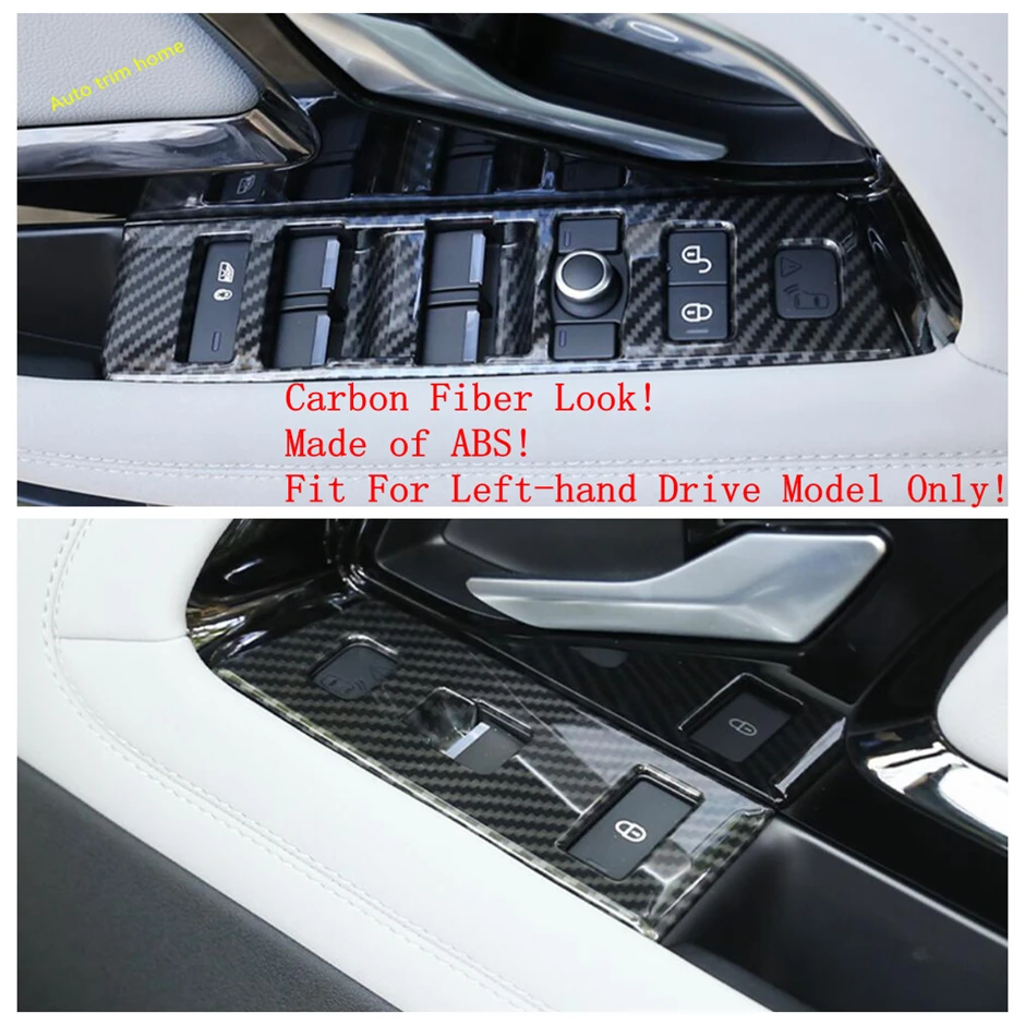 

Armrest Box Engine Hood Switch Door Handle Holder Window Lift Button Panel Cover Trim For Range Rover Evoque L551 2020 - 2022