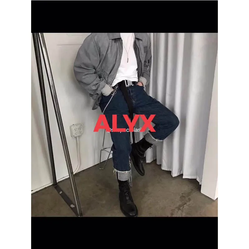 

Men Women Belts ALYX Belt Ordinary Canvas Alyx Belt High Quality Metal Buckle 128 cm Streetwear Ambush