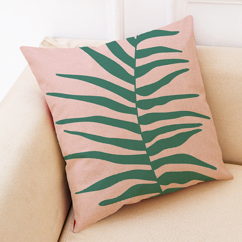 

Beach View Pillow cover Home Decoration Throw Pillow Cover Christmas Pillow Farmhouse Decor Cotton Linen Sofa Cushion Cover