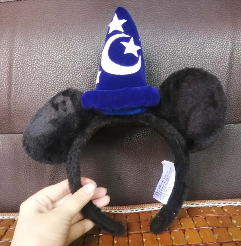 

Плюшевая повязка на голову для вечерние косплея Микки фантастики волшебника