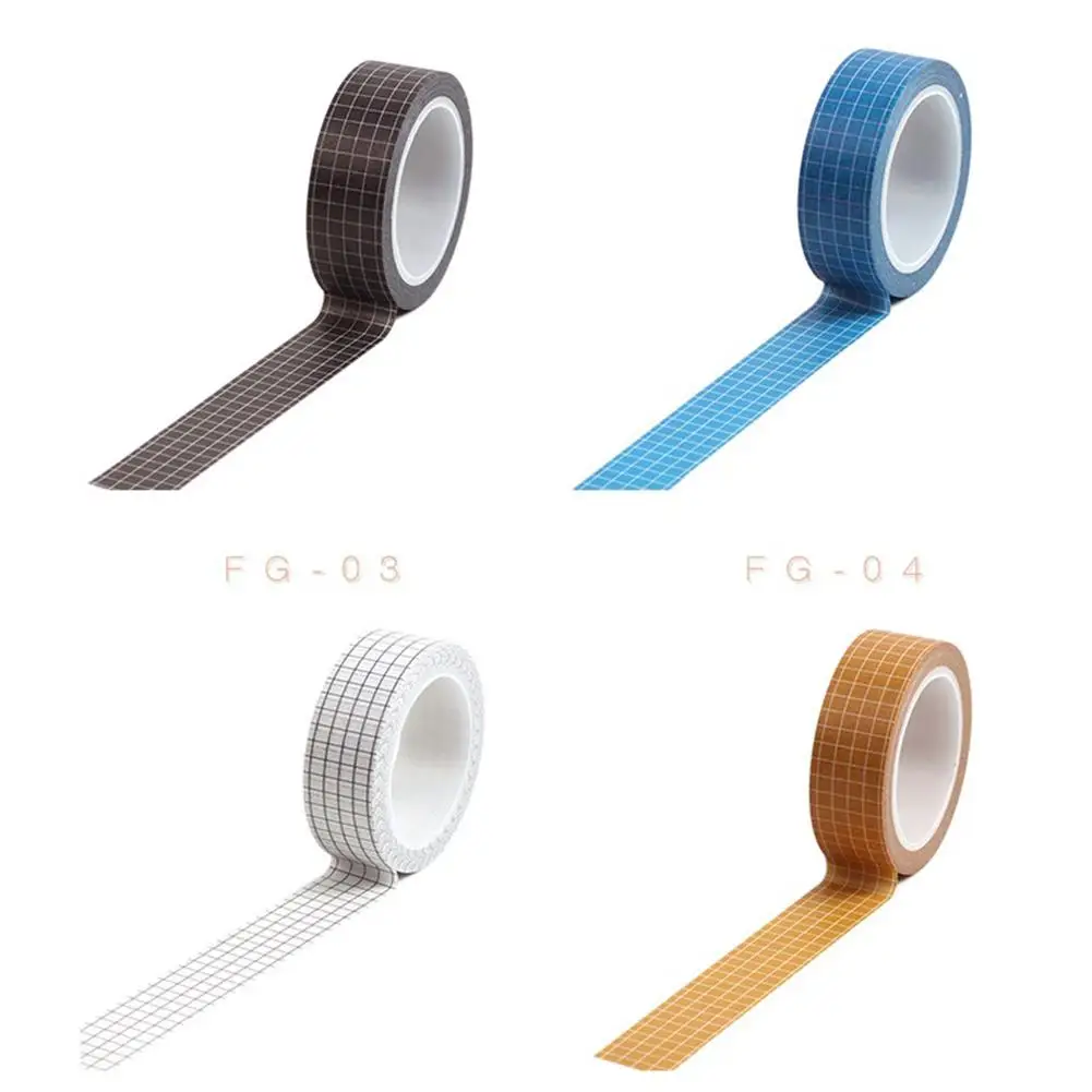 Новинка 7 шт. набор сеточных лент цветная записываемая бумага клейкая лента