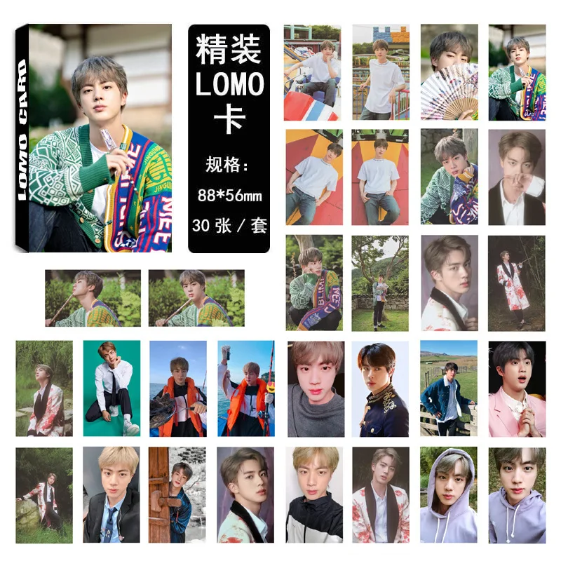 30 шт./компл. Kpop Bangtan Boys летний альбом Фотокарта хорошее качество Bangtan Boys Photo Lomo Card Bangtanboys Новые поступления Kpop