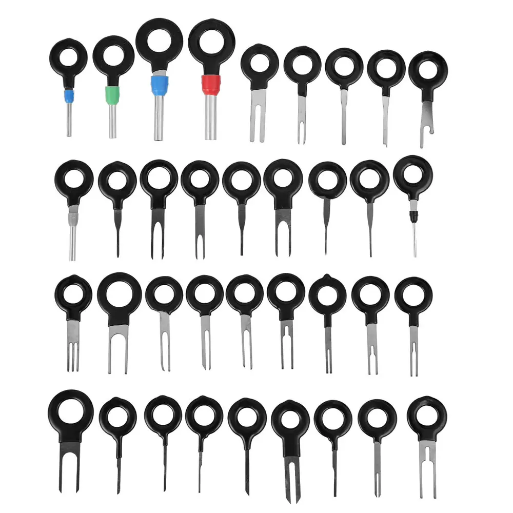 

36pcs Car Terminal Removal Tool Wire Plug Connector Extractor Puller Release Pin Extractor Motorist Kit Automotive Repair Tool