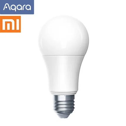 Оригинальная светодиодная смарт лампа Xiaomi Aqara Zigbee белый цвет 9 Вт E27 2700K 6500K лм с