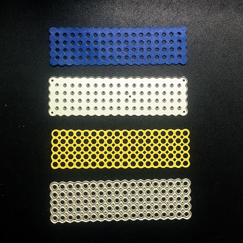 YINISE полоса покрывающая форма металла резки штампы для трафареты скрапбукинга DIY