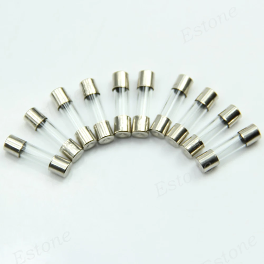 

10x 250V 5A Quick Blow Glass Tube Fuses 5 x 20mm New