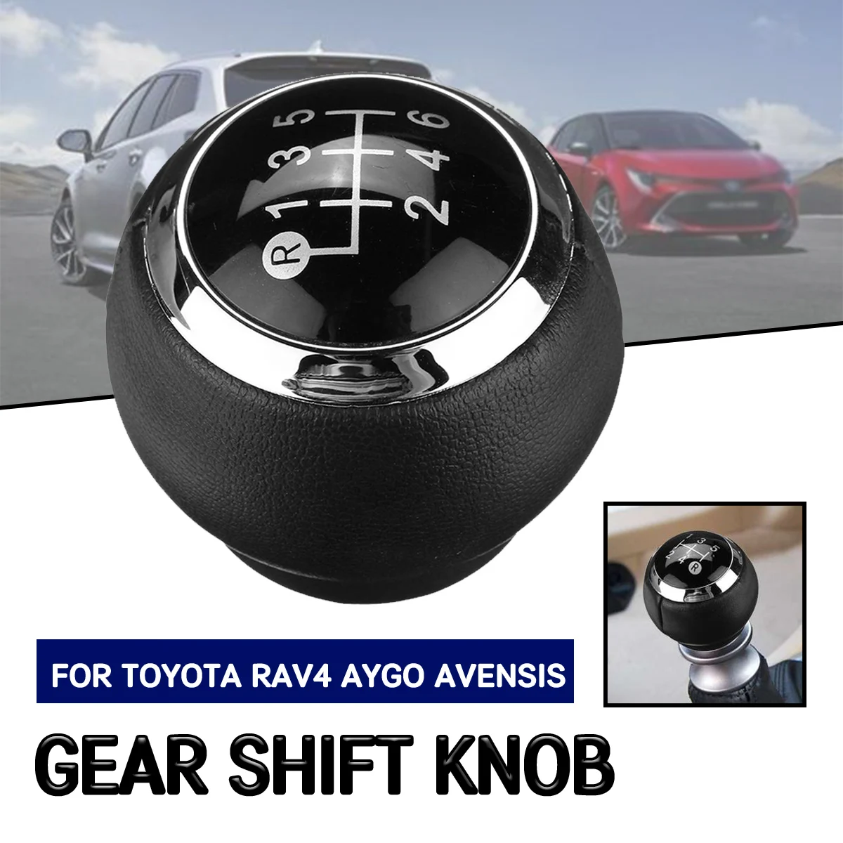

Ручной рычаг переключения передач для автомобиля, 5/6 скорости, для Toyota Corolla Verso Auris Aygo Yaris Avensis, ручка переключения передач для RAV 4