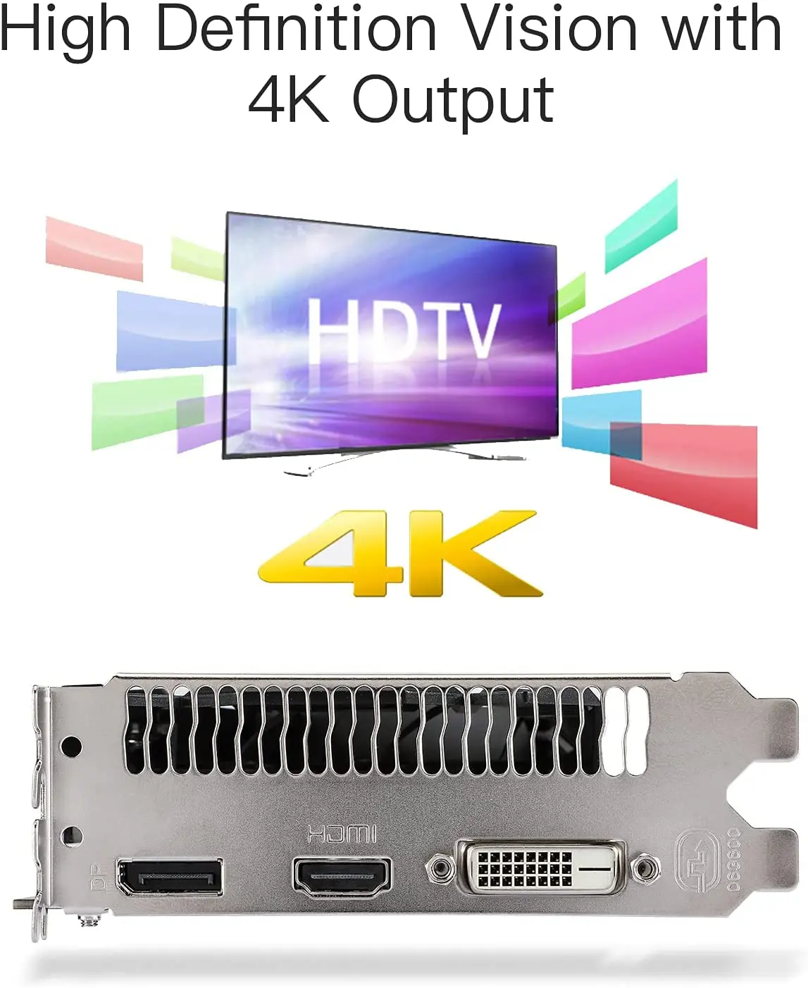 hd rx 550 graphics card 1183mhz 4gb 128 bit gddr5 pci express dphdmidvi d ports 4k output for desktop pc game entertainment free global shipping