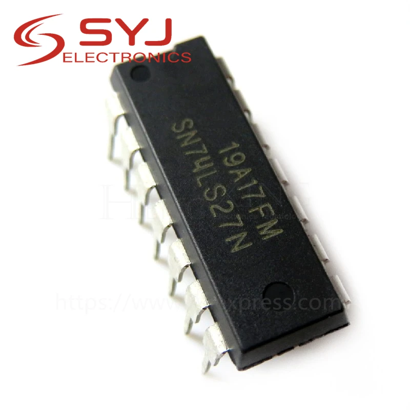 1 шт./лот HD74LS27P SN74LS27N 74LS27 DIP 14 в наличии|chip| |