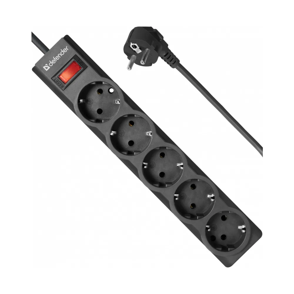 Сетевой фильтр DEFENDER 5M ES LARGO 5OUTL. 99499