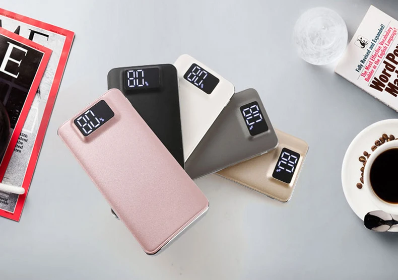 Внешний аккумулятор 30000 мАч для Xiaomi Mi 2 USB power Bank портативное зарядное устройство Внешний аккумулятор повербанк для iPhone samsung huawei