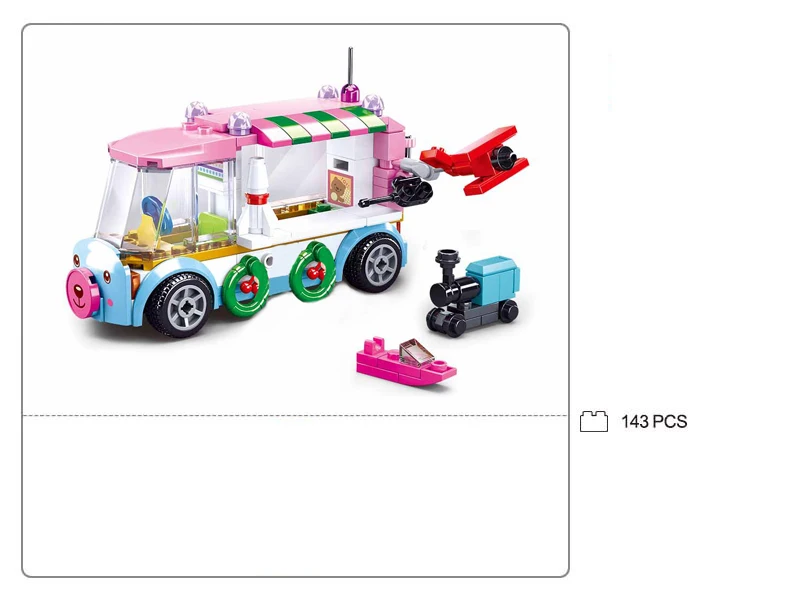 

Mailackers Christmas series Train Trojans Gifts Car Building Blocks Christmas Four styles Model Bricks Toys For Children 601PCS