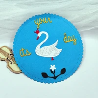 swan die cutting mould new 2021 scrapbooking paper card making album decorative craft embossing stencil stamps dies cut diy mold