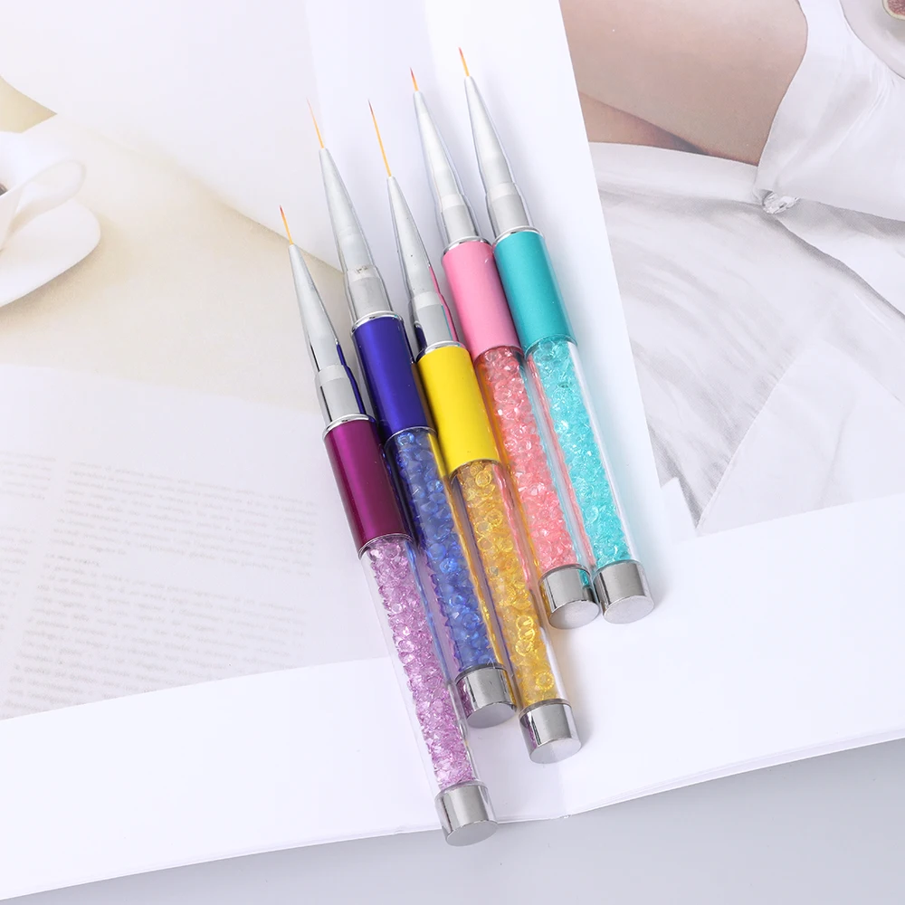 Маникюрный Инструмент сделай сам лайнер для нейл-арта с раздавленными