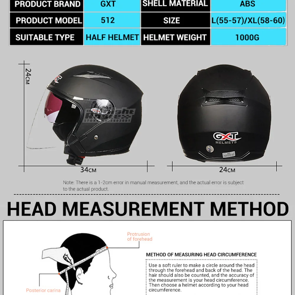 Серый мотоциклетный шлем Аксессуары для мотоцикла с открытым лицом 3/4 двойными