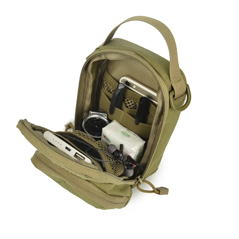 Мини-сумка на плечо с камуфляжным принтом Тактическая Военная армейская сумка