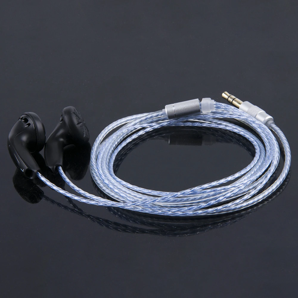 Wooeasy EMXs-500 наушники-вкладыши Наушники с плоской головкой HiFi бас наушники DJ наушники тяжелый бас качество звука