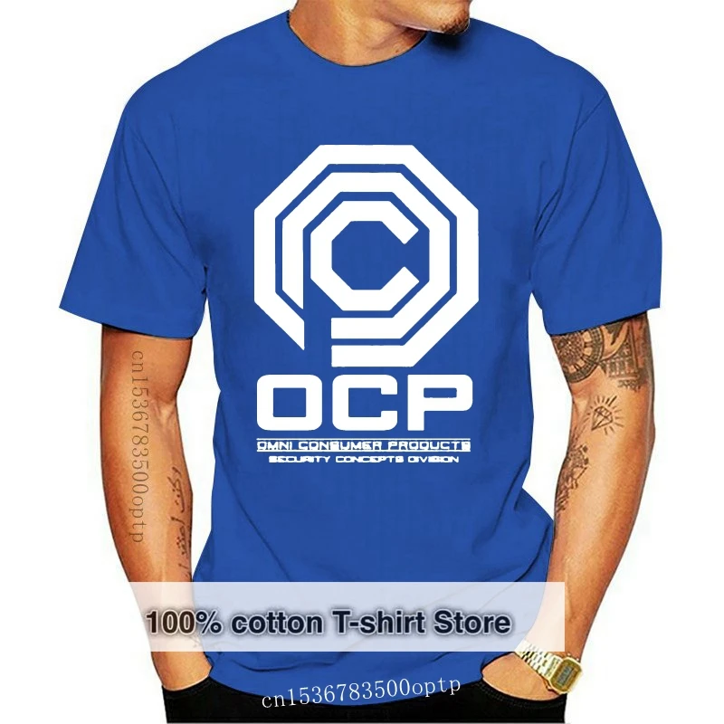 

Ocp Robocop научно-фантастический фильм Omni потребительские товары новинка 2019 летние мужские новые высококачественные футболки с пользовательс...