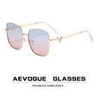 Очки солнцезащитные AEVOGUE AE1125 мужские и женские, модные квадратные Поляризационные солнечные очки для улицы, UV400