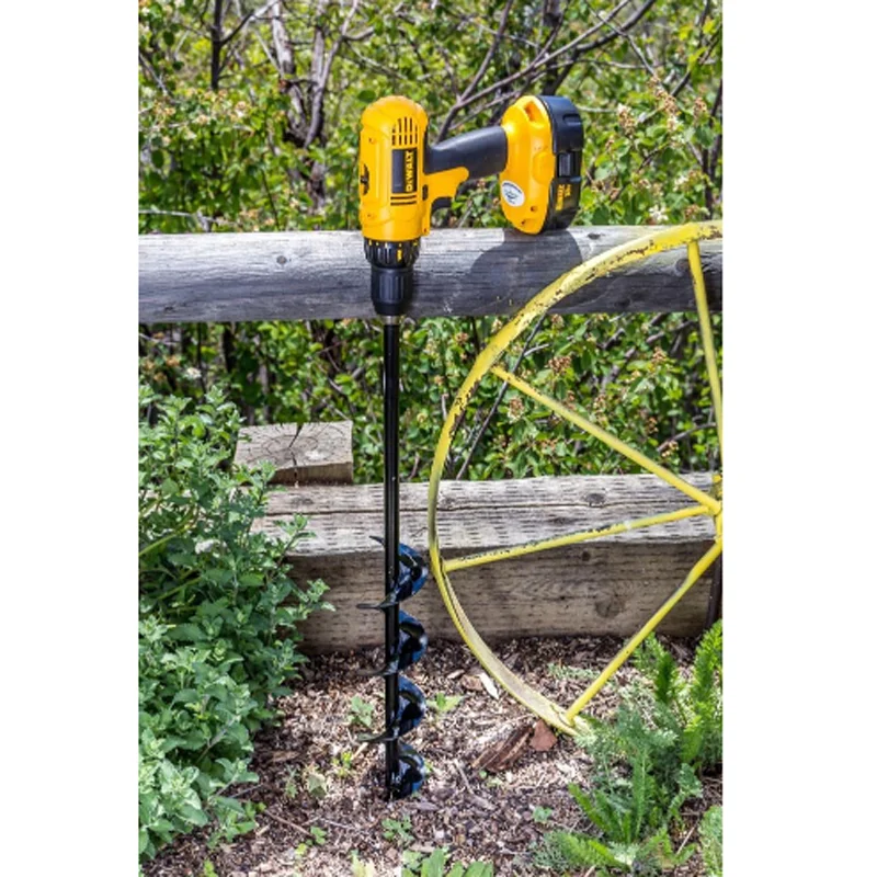 Бесплатная доставка 4 размера садовый Бур сверло инструмент земляного бура