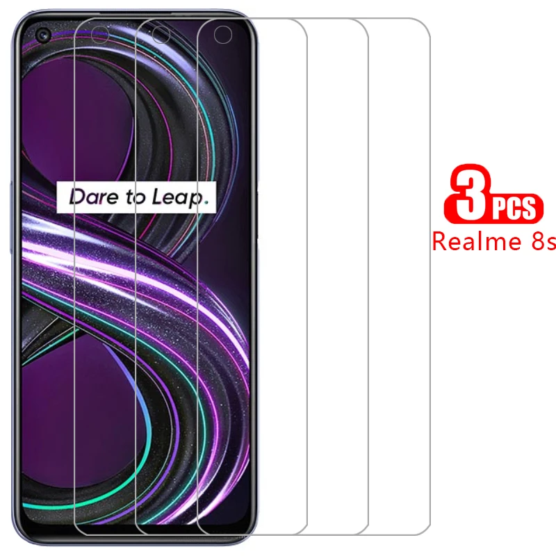 

Защитное закаленное стекло для realme 8 s 5g, Защита экрана для realme8s 8 s s8, Защитная пленка для realmi reame relme ralme realmi8s 6,5