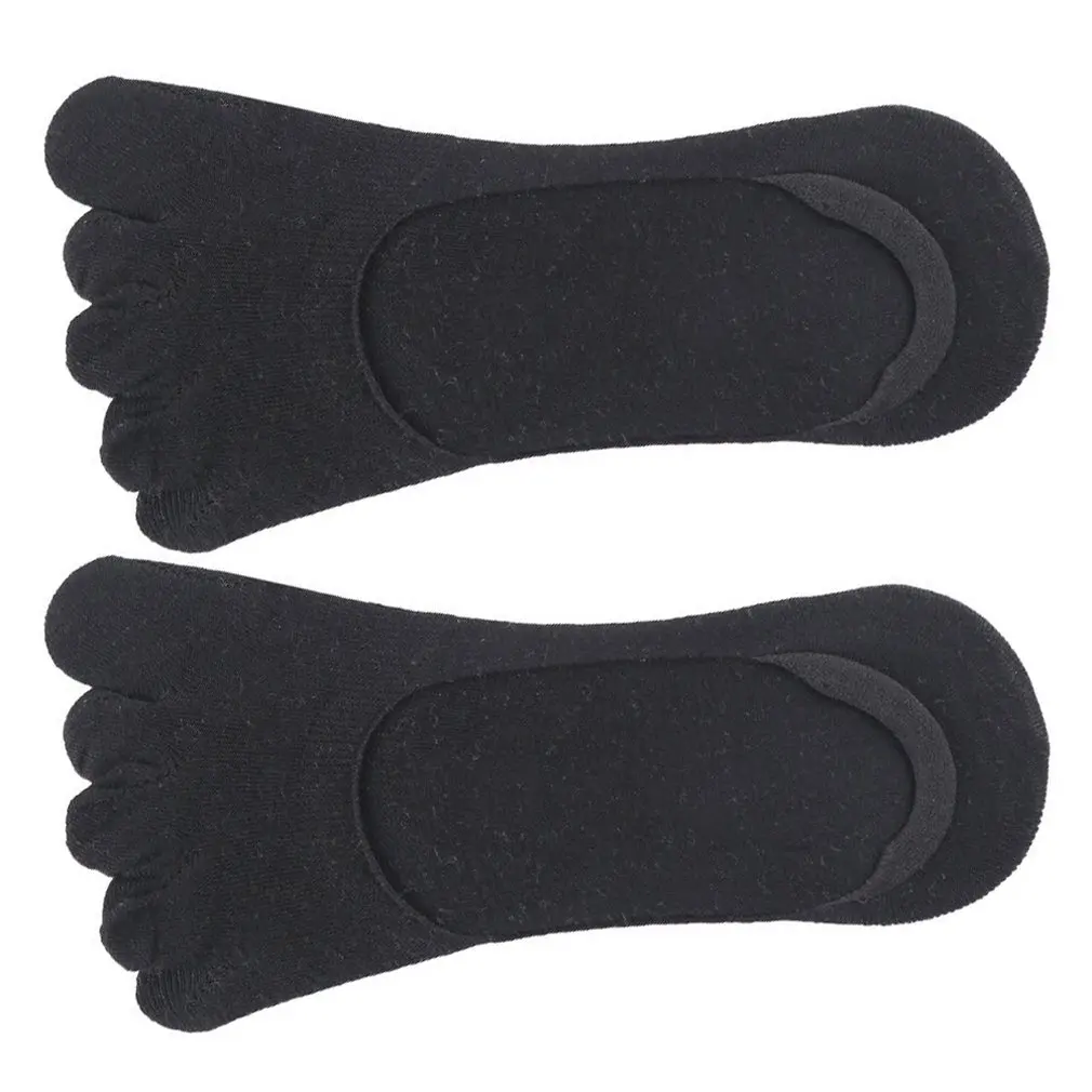 

Fashion Women Solid Five Finger Toe Socks Seamless Low Cut Crew Ankle Short Modis Invisible Summer Boat Socks