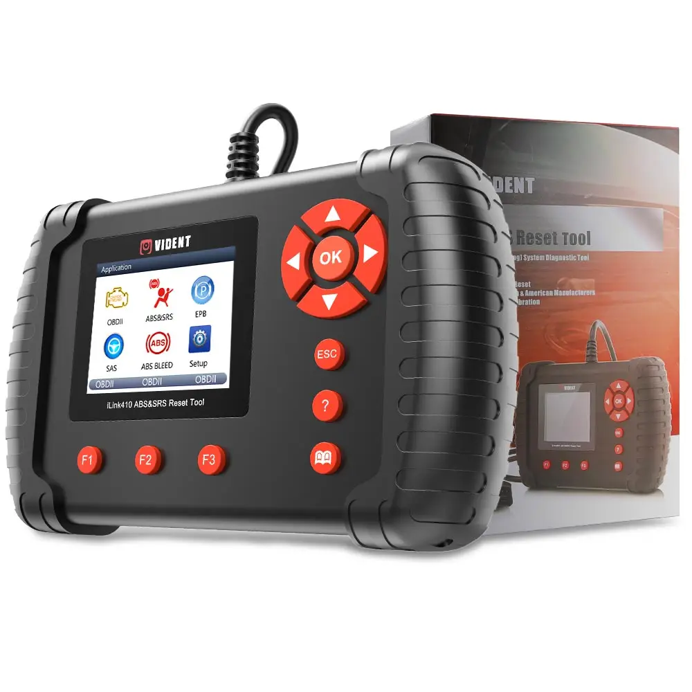 Vident iLink410 ABS SRS OBDII Автомобильный диагностический инструмент считывание кода