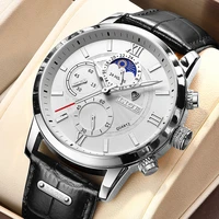 lige business quartz men watch top brand sport watch for men fashion chronograph military man wristwatch clock relogio masculino