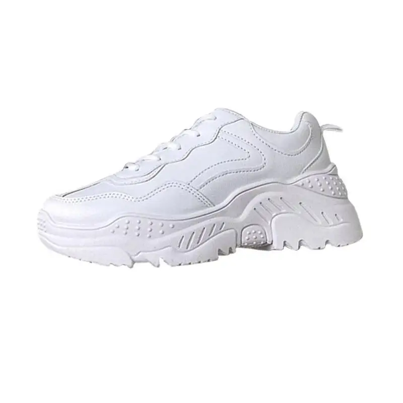 Женские кроссовки на толстой подошве повседневные большого размера в стиле