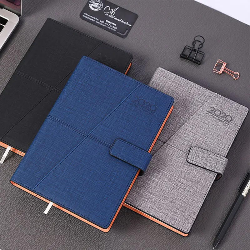 Записная книжка в европейском стиле модная с ежемесячной целью и ежедневным