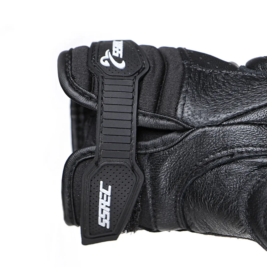 Кожаные перчатки для мотокросса SSPEC носимые мотоциклетные с защитой от падения