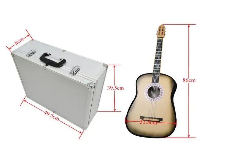 Появившись 4 Гитары от чехол четыре фокусы магия весело ментализм Porps иллюзий |