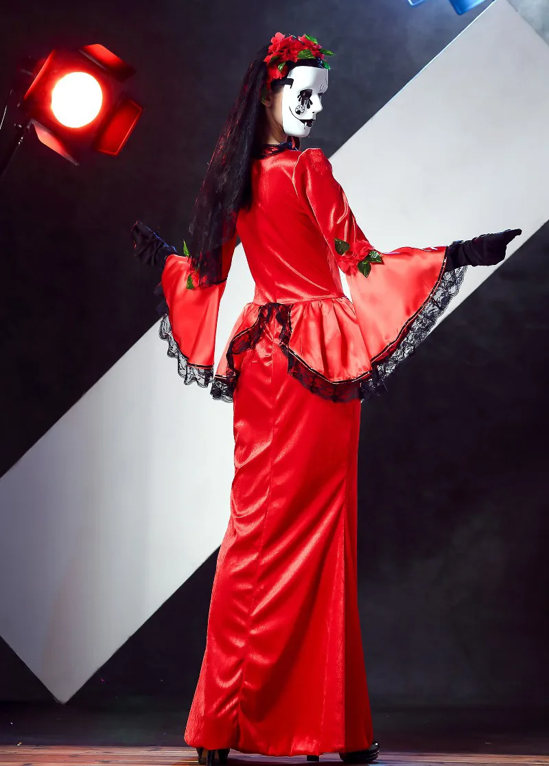 Костюмы на Хэллоуин для женщин маскарадные шары королевы сердца вампирские